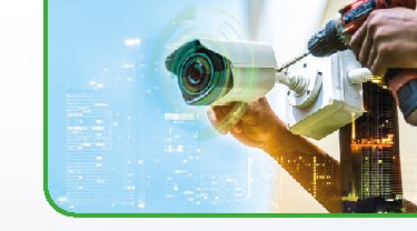 CCTV installation drilling