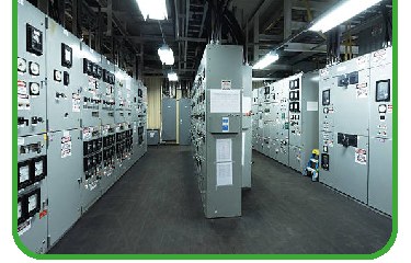 Warehouse switchgear room